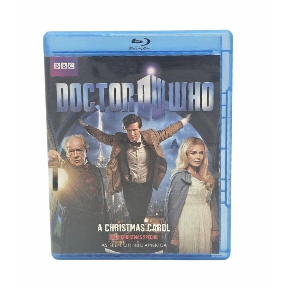 Doctor Who Christmas Carol Blu-ray Matt Smith BBC Holiday Special Disc
